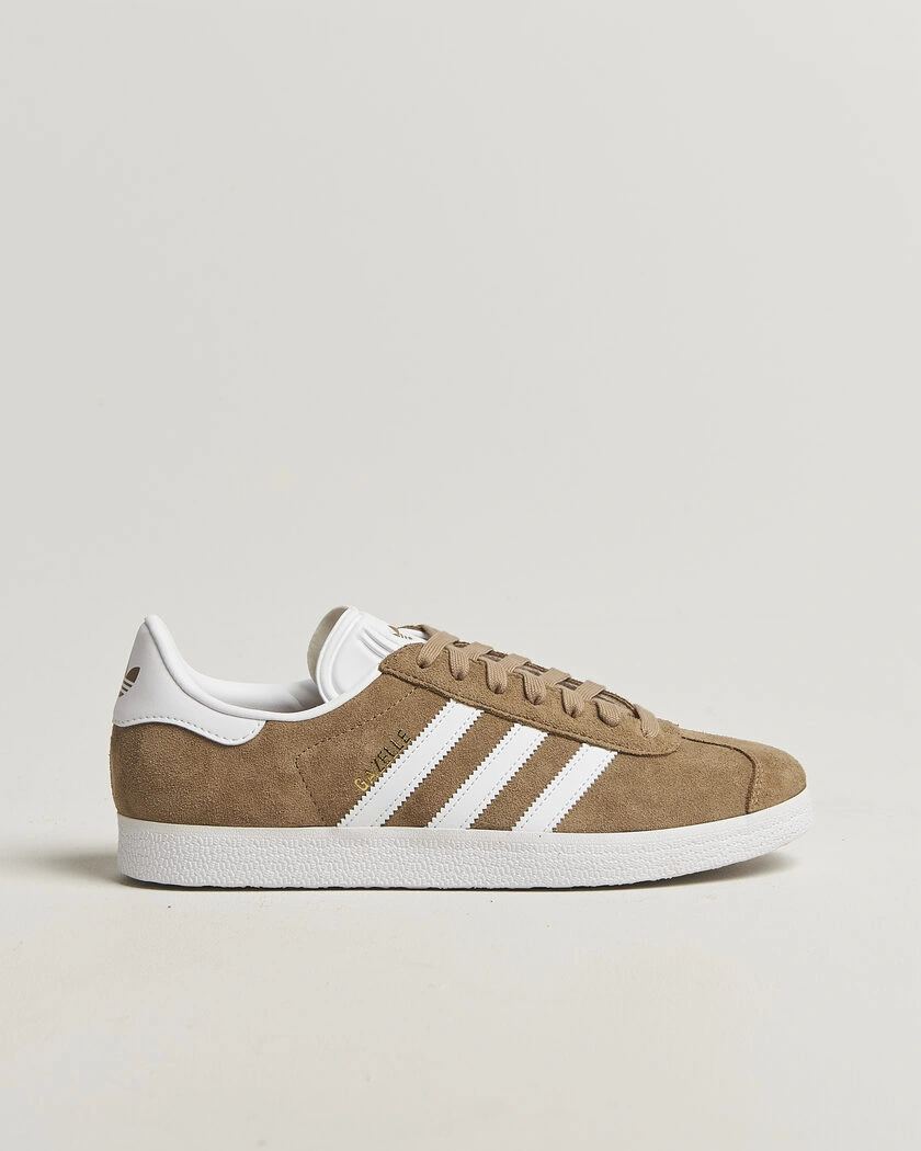 adidas Originals Gazelle Sneaker Beige/White – Beige