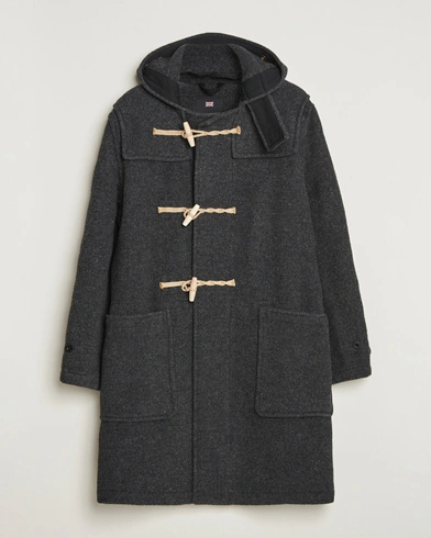 Gloverall 575 Monty Original Duffle Coat Charcoal – Grey
