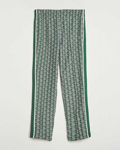 Lacoste Monogram Track Pants Green/Sinople – Green