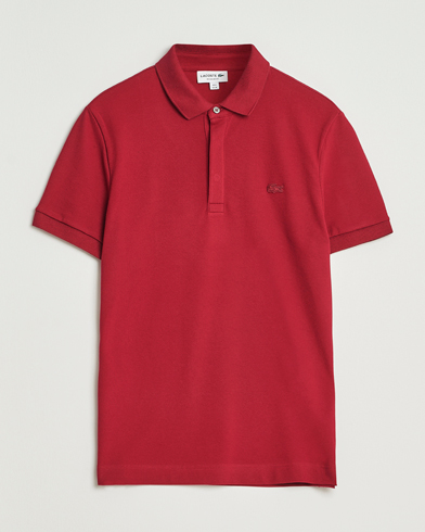Lacoste Paris Polo Piké Bordeaux – Red