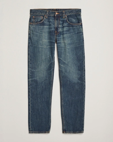 Nudie Jeans Gritty Jackson Jeans Thriller Tracks – Blue