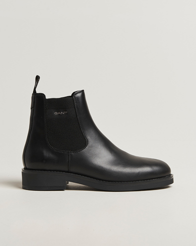 GANT Prepdale Leather Chelsea Boot Black – Black