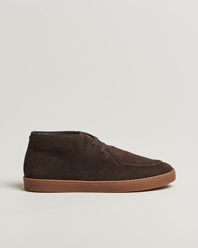 Canali Chukka Boots Dark Brown Suede – Brown