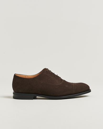 Church's Consul Suede Oxford Dark Brown – Brown