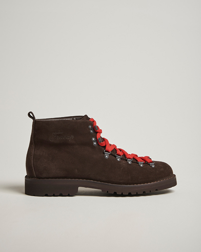 Fracap M120 Suede Boot Dark Brown – Brown