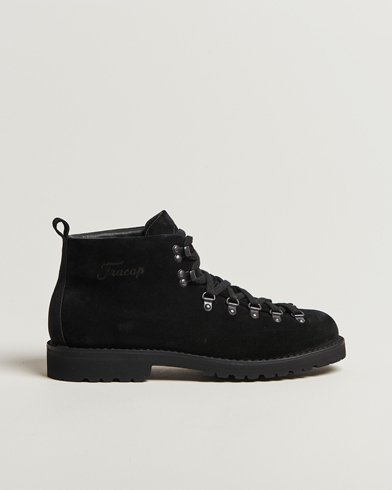 Fracap M120 Suede Boot Black – Black