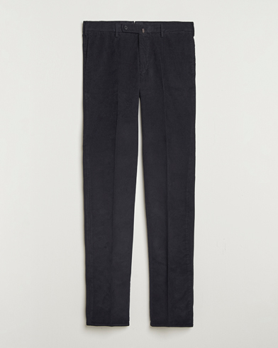 Incotex Regular Fit Baby Corduroy Trousers Navy – Blue