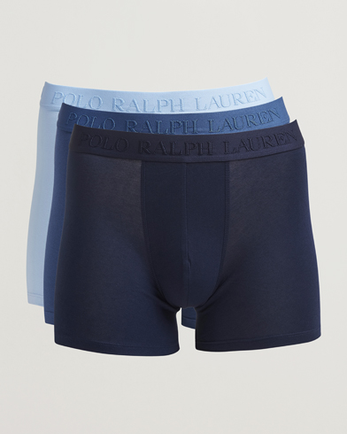 Polo Ralph Lauren 3-Pack Boxer Briefs Blue – Blue