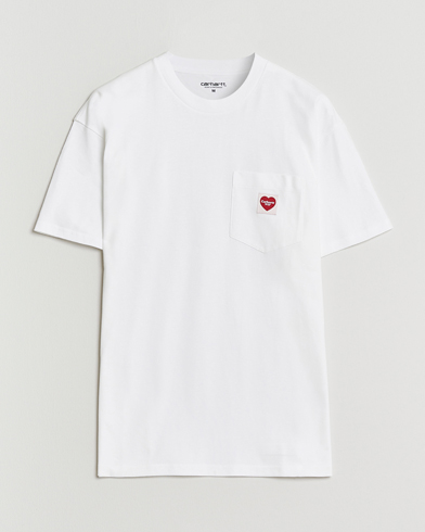 Carhartt WIP Pocket Heart T-Shirt White – White