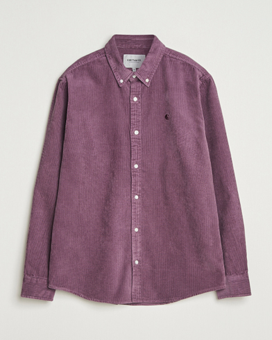 Carhartt WIP Madison Cord Shirt Phlox – Purple