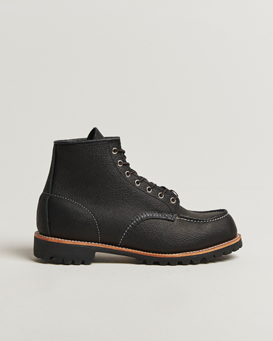 Red Wing Shoes Roughneck Boot Black Oil Slick Leather – Black