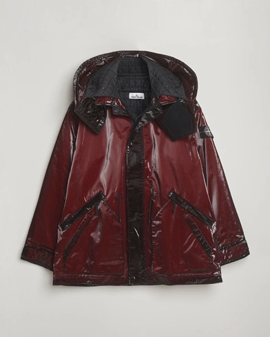 Stone Island Short Ripstop Detachable Inner Parka Burgundy – Red