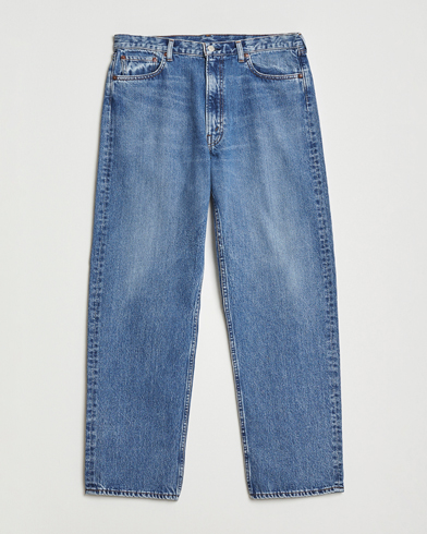 orSlow 101 Dad Fit Jeans Denim Used – Blue
