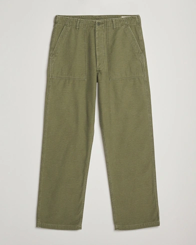 orSlow Vintage Fit Fatigue Pants Dark Olive – Green