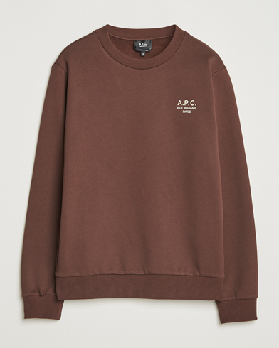 A.P.C. Rue Madame Sweatshirt Brown – Brown