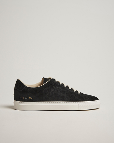 Common Projects Achilles Sport Suede Sneaker Black – Black