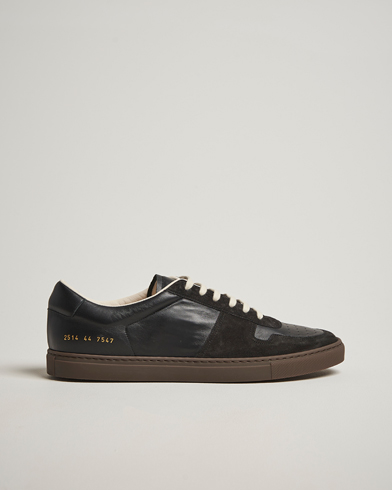 Common Projects BBall Slim Gum Sole Sneaker Black – Black