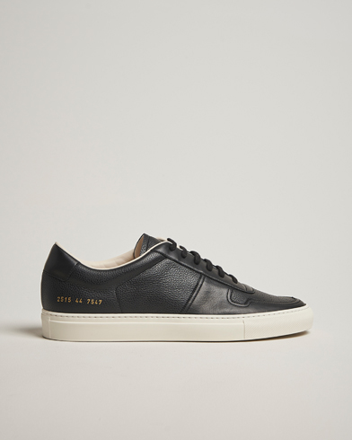 Common Projects Bball Duo Leather Sneaker Black – Black