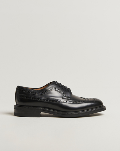 Loake 1880 Sovereign Longwing Derby Black – Black