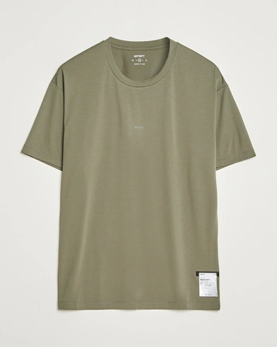 Satisfy AuraLite T-Shirt Dusty Olive – Green