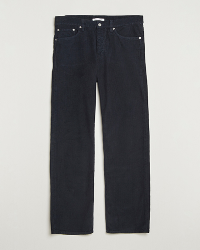 Sunflower Loose Corduroy Pants Navy – Blue
