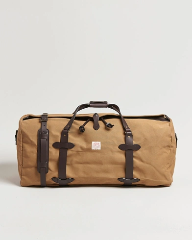 Filson Rugged Twill Duffle Large Tan – Brown