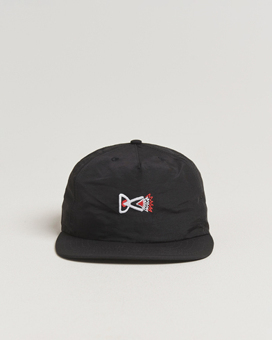 District Vision 5 Panel Nylon Cap Black – Black