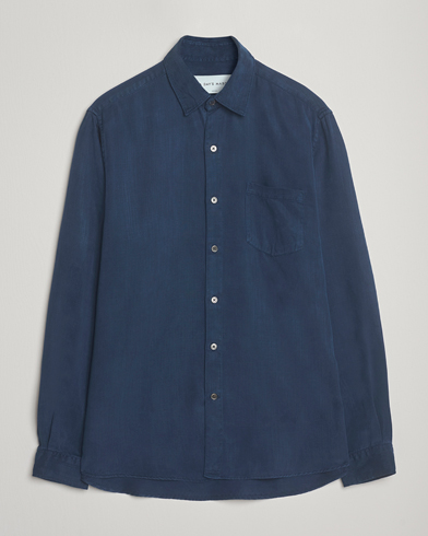 A Day's March Daintree Lyocell Shirt Worker Blue – Blue