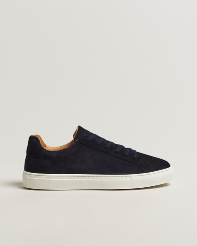A Day's March Suede Marching Sneaker Navy – Blue