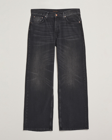 Nudie Jeans Loud Larry Jeans Black Storm – Black