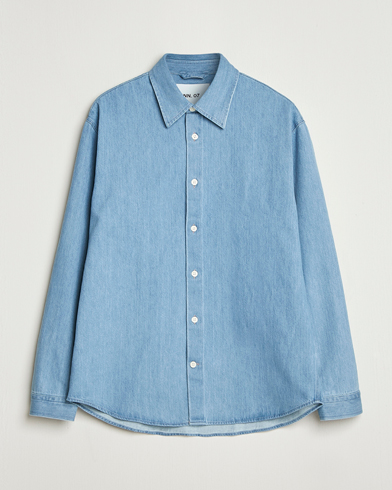 NN07 Casper Denim Overshirt Blue – Blue