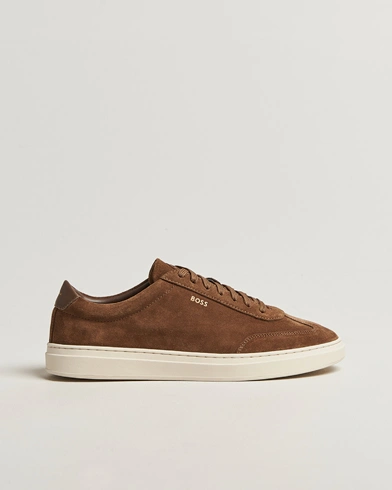 BOSS BLACK Kieran Suede Sneaker Medium Beige – Brown