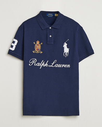 Polo Ralph Lauren Custom Slim Fit Big Pony Polo Cruise Navy – Blue