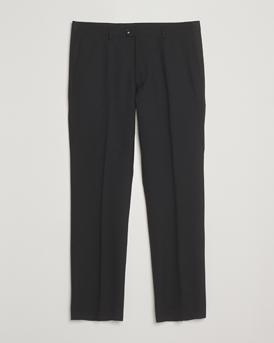 Oscar Jacobson Dandy Wool Trousers Black – Black