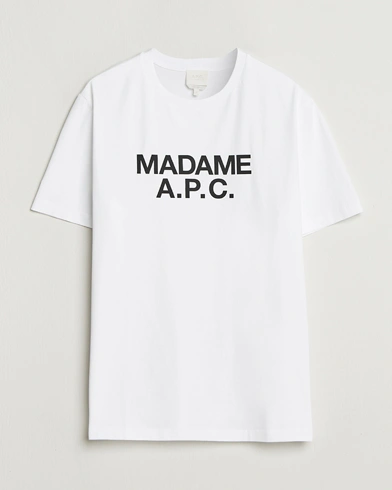 A.P.C. Madame T-Shirt White – White