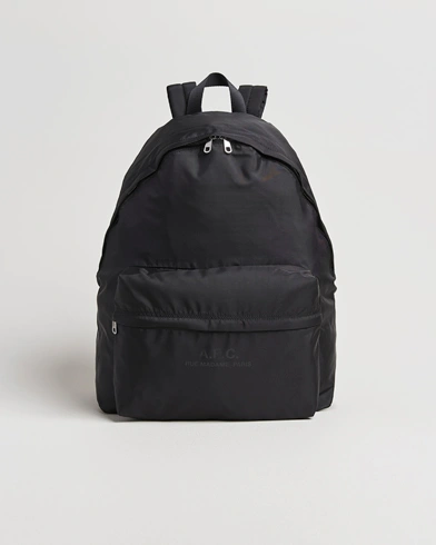 A.P.C. Backstage Nylon Cordura Backpack Black – Black