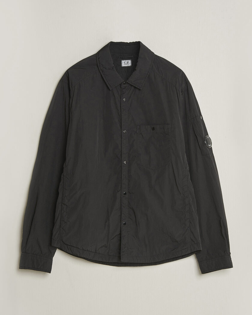 C.P. Company Chrome R Padded Shirt Jacket Black – Black