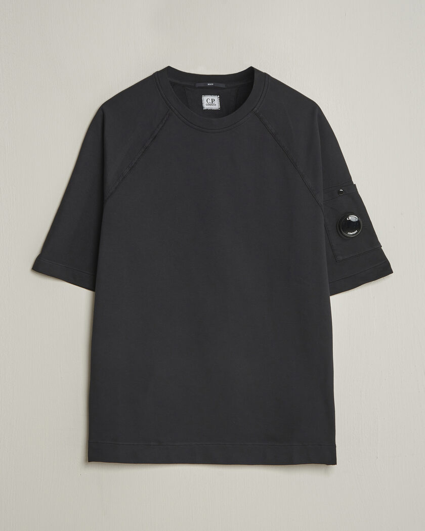 C.P. Company Heavy Weight Lens T-Shirt Black – Black