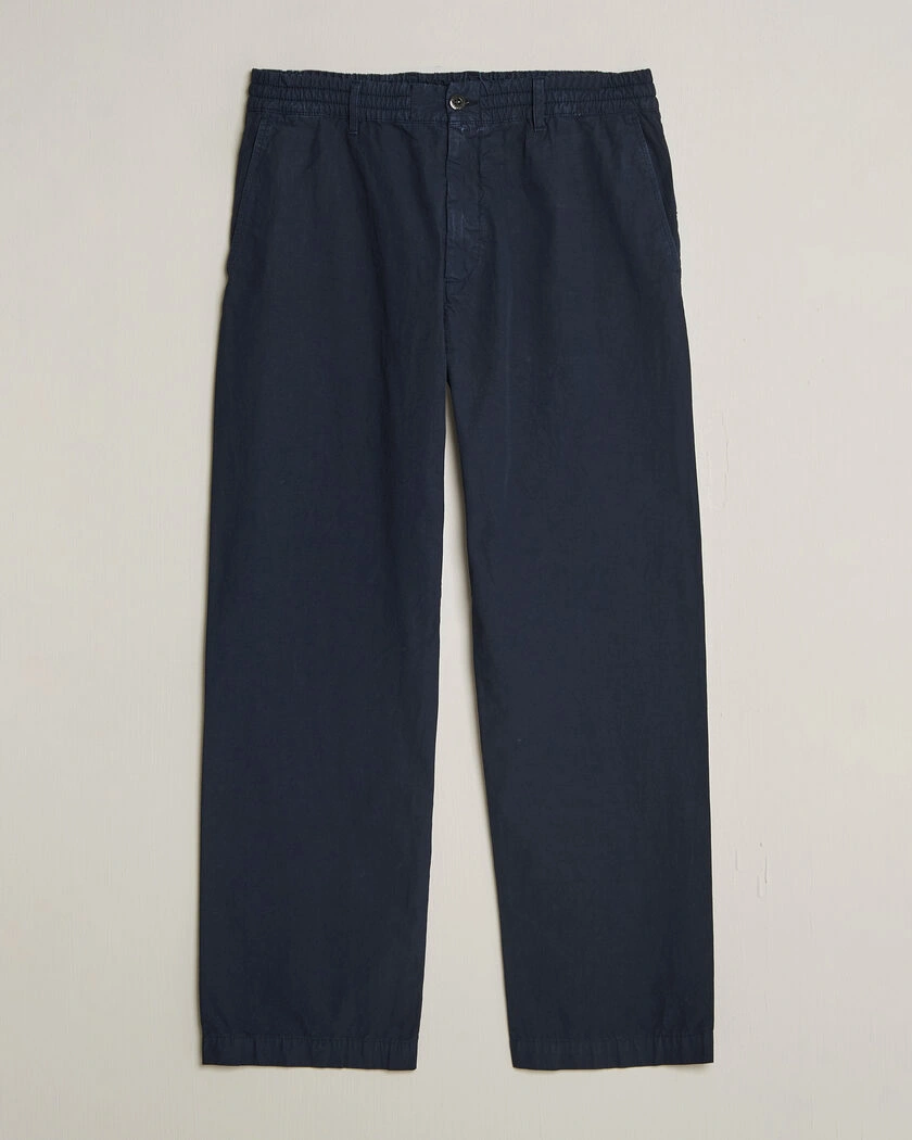 C.P. Company Micro Reps Drawstring Pants Navy – Blue