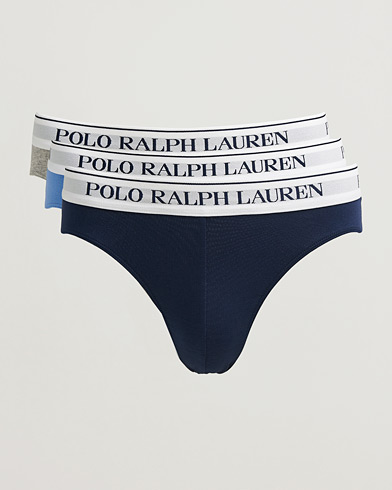 Polo Ralph Lauren 3-Pack Brief Navy/Harbour Island/Andover – Multi-colour