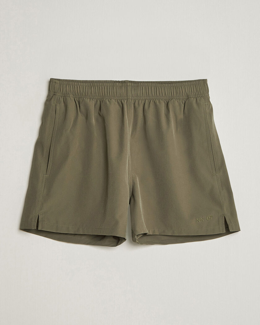 NN07 Holiday Swimshorts Capers Green – Green