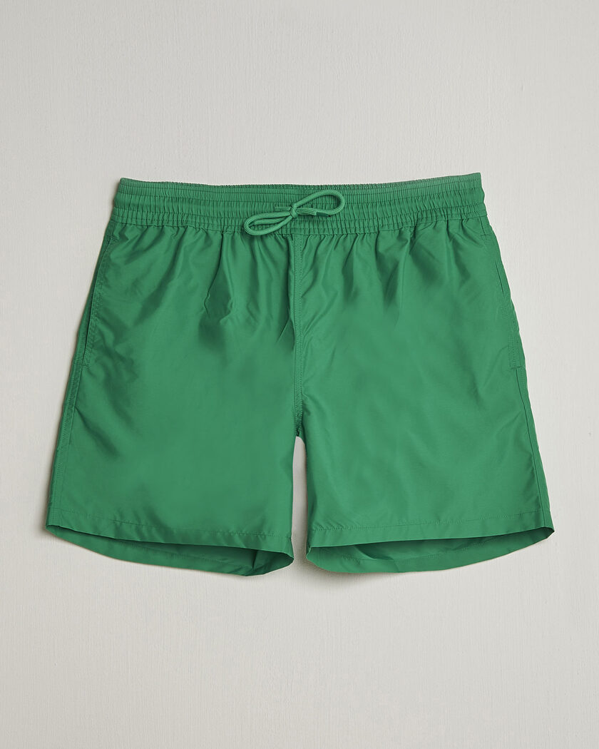 Colorful Standard Classic Organic Swim Shorts Kelly Green – Green