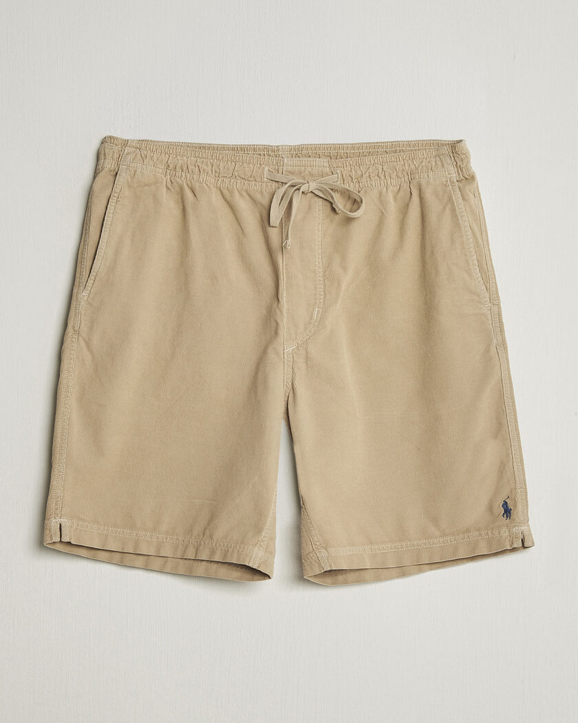 Polo Ralph Lauren Wale Cord Shorts Paddock Tan – Beige