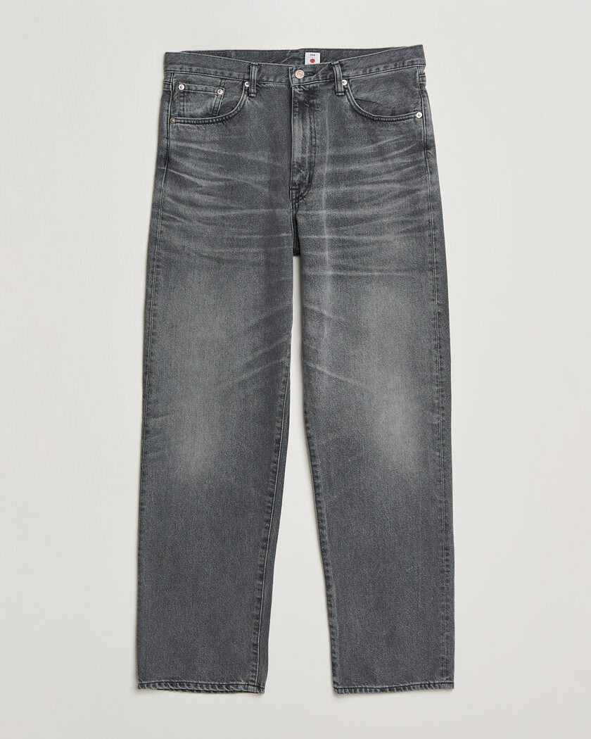 EDWIN Loose Straight Jeans Washed Grey – Grey
