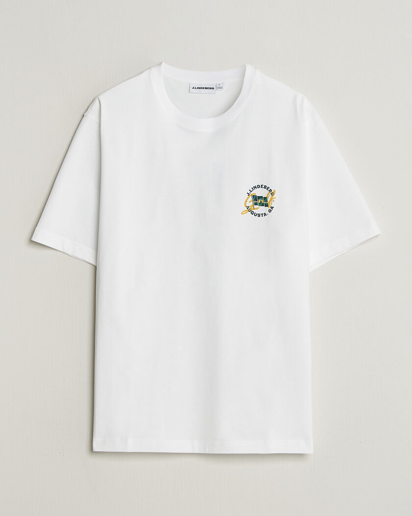 J.Lindeberg Parcie Tour T-Shirt White – White