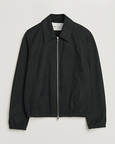 AMI Zipped Jacket Black – Black