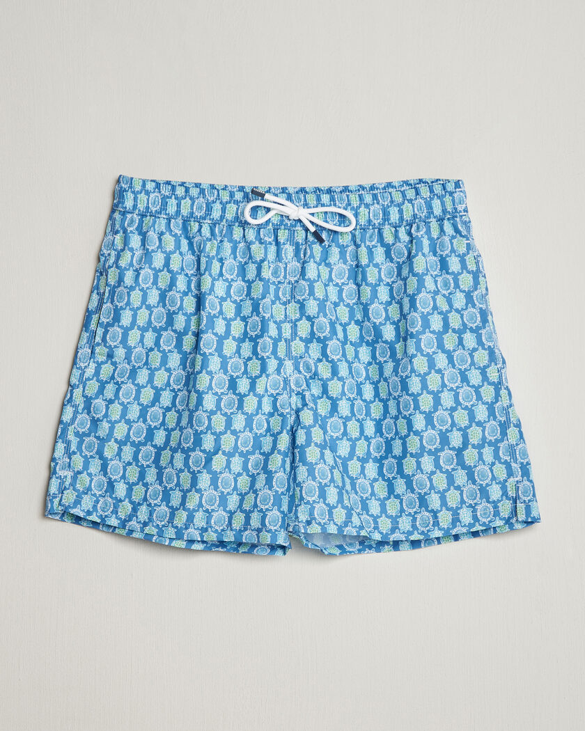 Fedeli Madeira Swim Trunk Blue Turtles – Blue