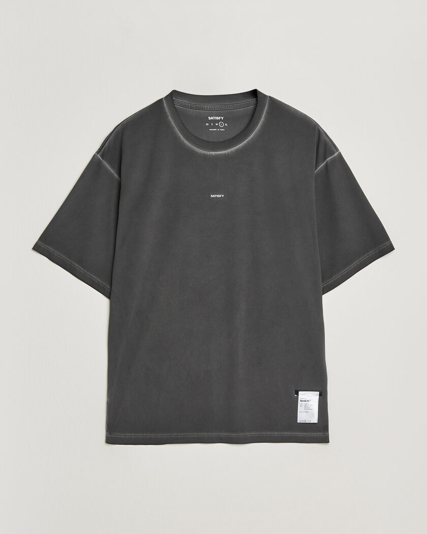 Satisfy AuraLite T-Shirt Pigment Black – Black
