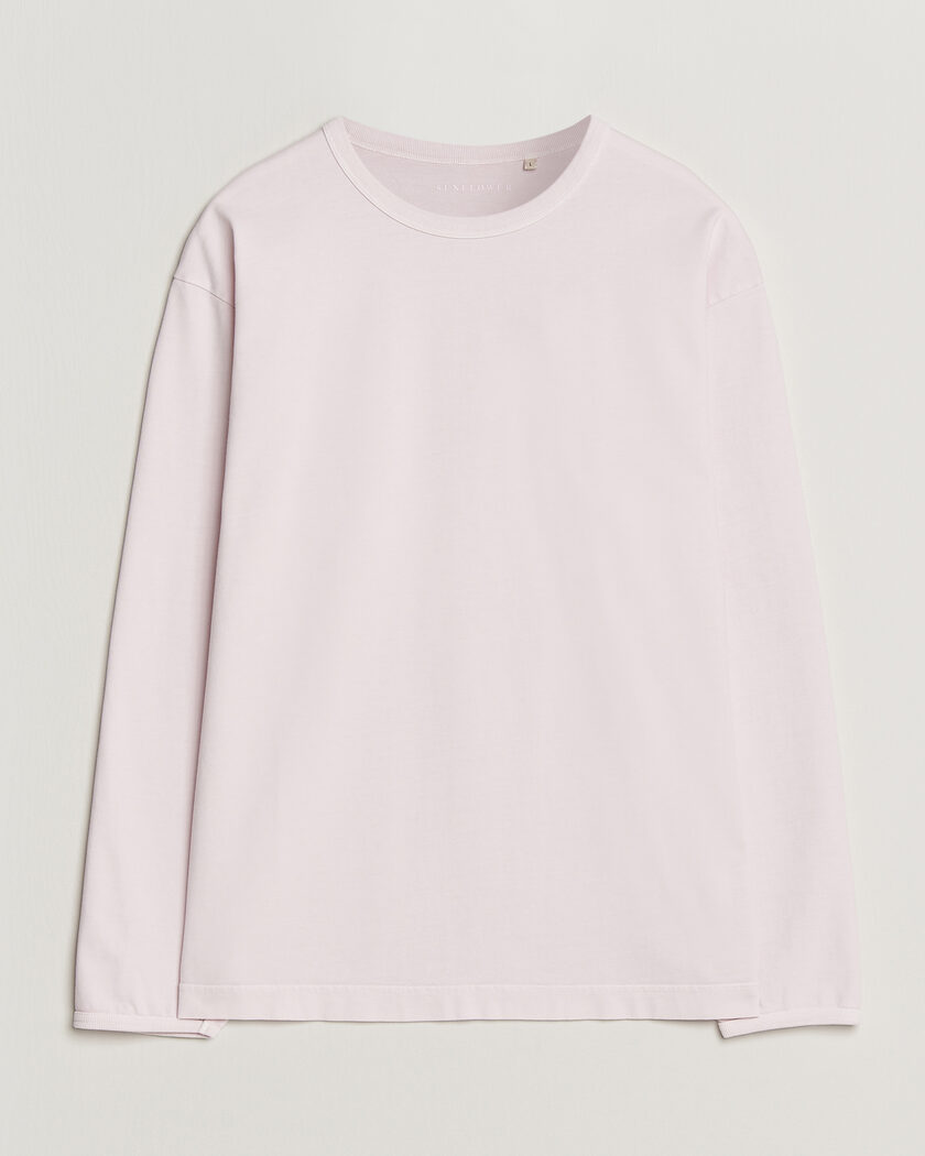 Sunflower Heavy Jersey Long Sleeve T-Shirt Pink – Pink