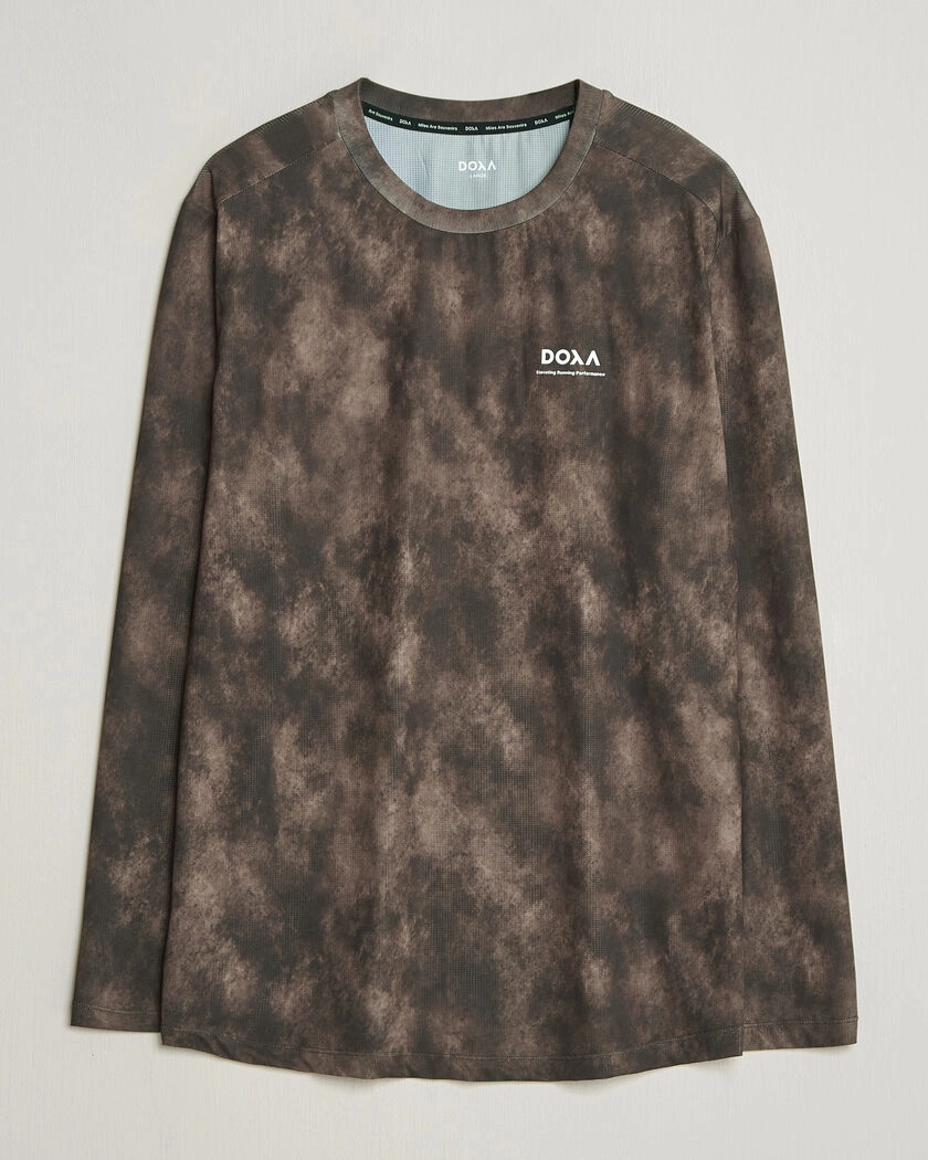 DOXA Rerun Long Sleeve T-Shirt Taupe – Brown